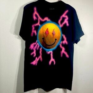 (P) J. Balvin men's t-shirt, size M,‎ 2022, Jose tour, Black Lightning concert